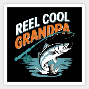 Reel Cool Grandpa Magnet